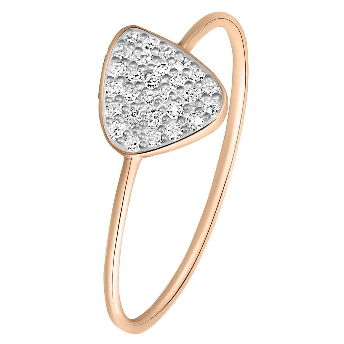 Bague Lepage x Ginette NY Guitar en or rose et diamants