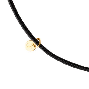 Bracelet cordon So Shocking Origine en or jaune et diamants