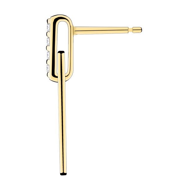 Boucles d'oreilles So Shocking Origine en or jaune et diamants