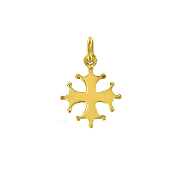 Arthus Bertrand Occitan Cross pendant in white gold