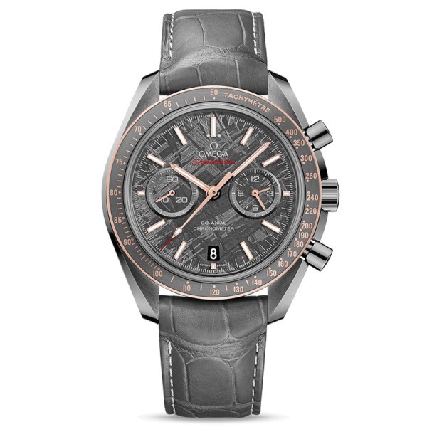 Montre Omega Speedmaster Moonwatch automatique Co-Axial Grey Side of the Moon cadran Météorite 44,25 mm - SOLDAT PL