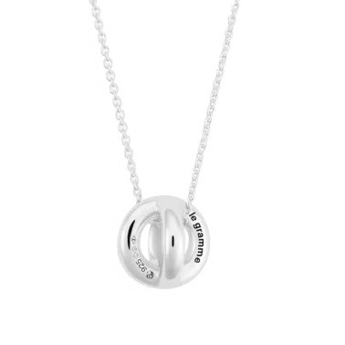 Médaille Le Gramme Entrelacs 3g en argent 925 poli