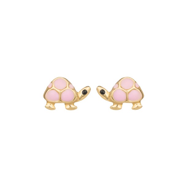 Generic Bijoux Femme,Boucles D'oreilles Tortue Bleu Océan En Argent Sterling 925 Boucles D'oreilles Clous à Thème Plage Tortue De Mer Pour Femmes Filles