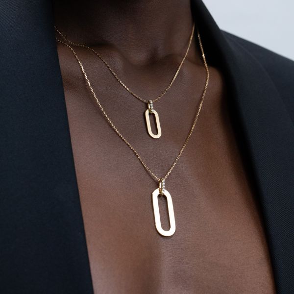Collier So Shocking Origine en or jaune et diamants