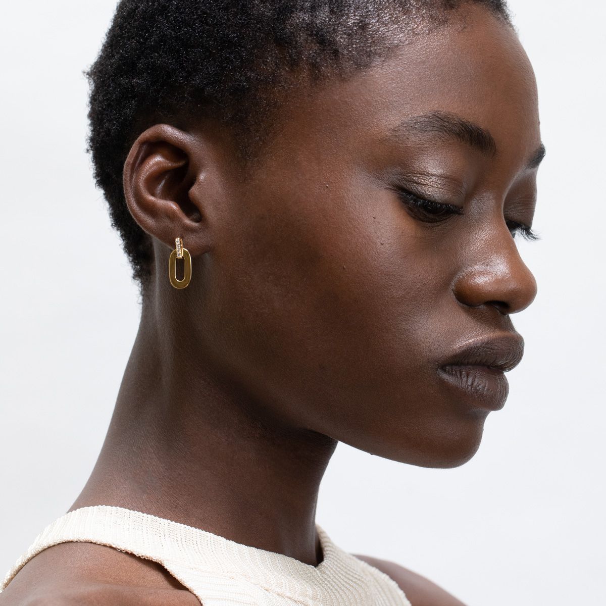 Boucles d'oreilles So Shocking Origine en or jaune et diamants