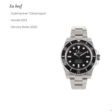 Rolex Submariner "No date" Ref. 114060 40 mm automatic 2013