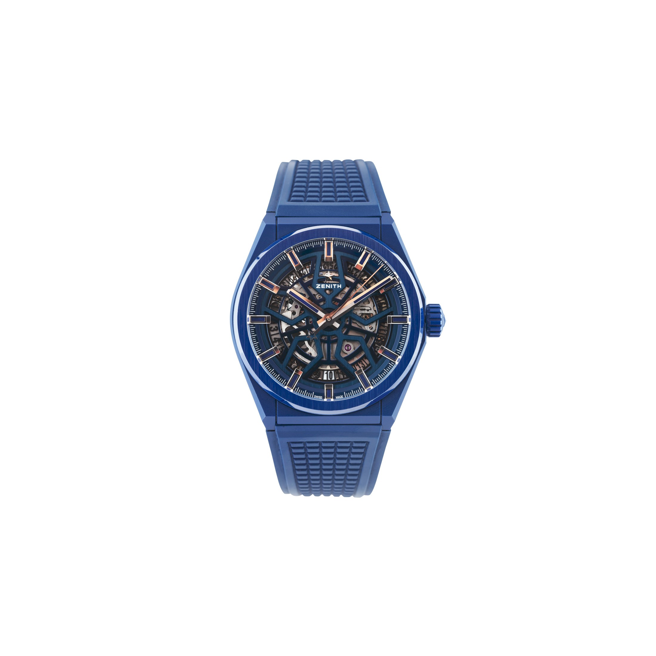 【中古】 Azul JohnDearth zenith_defy_classic_ceramic_bl