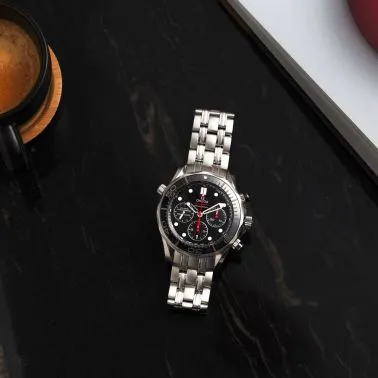 Montre Omega Seamaster Diver 300M Chronograph 41,5 mm automatique Full Set 2017