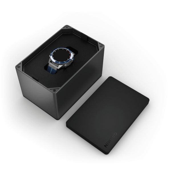 Montre Garmin Marq Gen 2 Captain saphir titane et céramique bracelet nylon 46 mm 010-02648-11