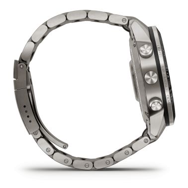 Montre Garmin Marq Gen 2 Aviator saphir titane et céramique bracelet titane 46 mm 010-02648-01