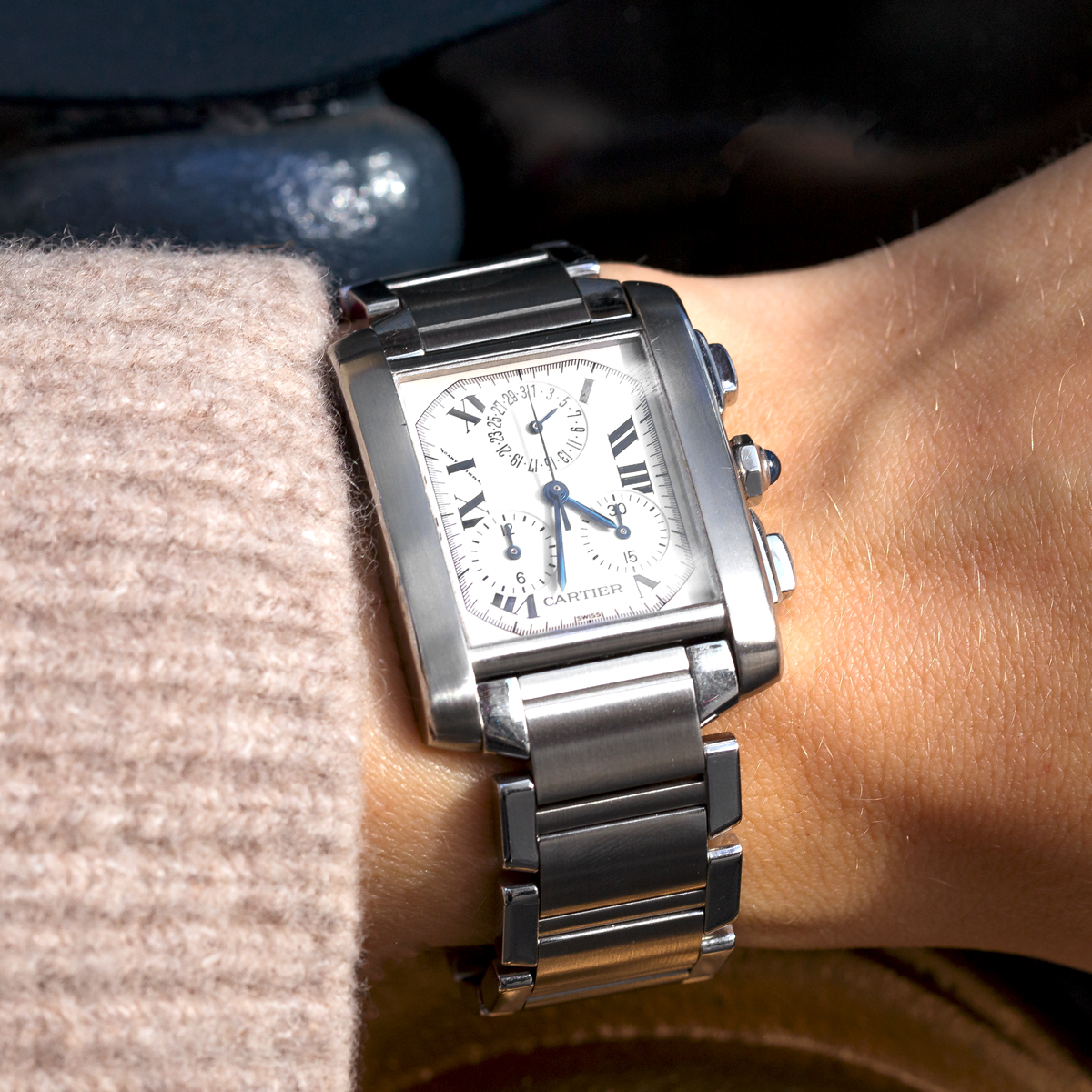 Tank francaise chronograph hotsell
