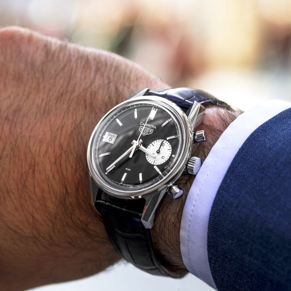 Montre TAG Heuer Carrera Dato Limited Edition for HODINKEE 39 mm automatique Full Set 2021