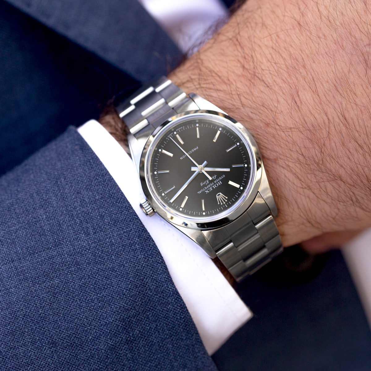 Montre vintage Rolex Air King Ref. 14000 34 mm 2000 - Lepage