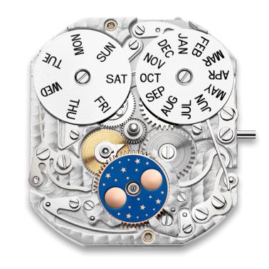 Montre Jaeger-LeCoultre Reverso Tribute Duoface Calendar Or Rose remontage manuel cadran gris bracelet cuir marron Q3912530