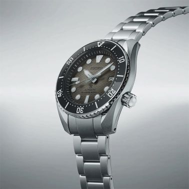 Seiko Prospex Diver's King Sumo automatc grey dial steel bracelet 45 mm