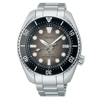 Seiko Prospex Diver's King Sumo automatc grey dial steel bracelet 45 mm