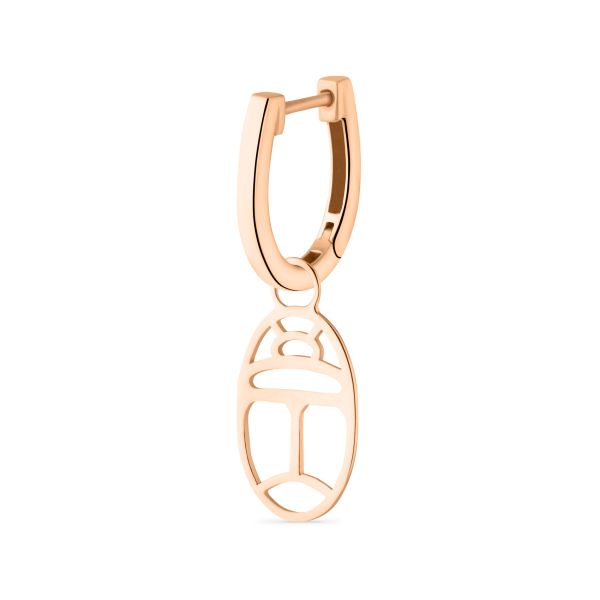 Earring Ginette NY Twenty Solo Wish in rose gold