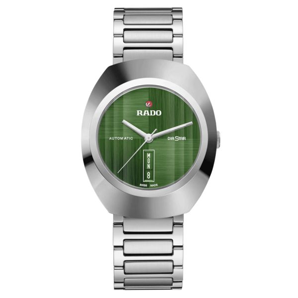 Montre Rado DiaStar Original automatique cadran vert bracelet acier 38 mm R12160303