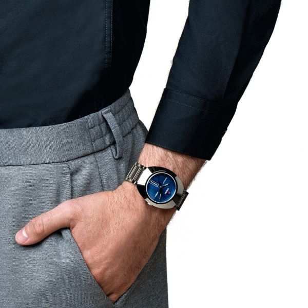 Montre Rado DiaStar Original automatique cadran bleu bracelet acier 38 mm R12160213
