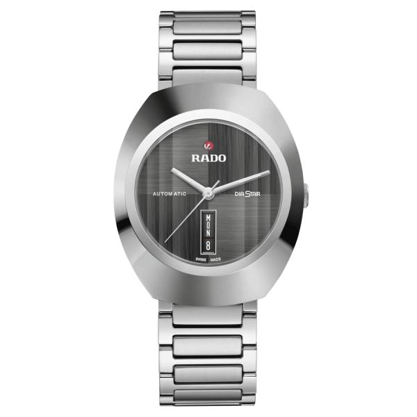 Rado DiaStar Original automatic watch grey dial steel bracelet 38 mm R12160103