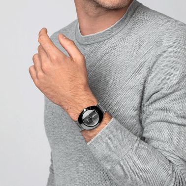 Montre Rado DiaStar Original automatique cadran gris bracelet acier 38 mm R12160103