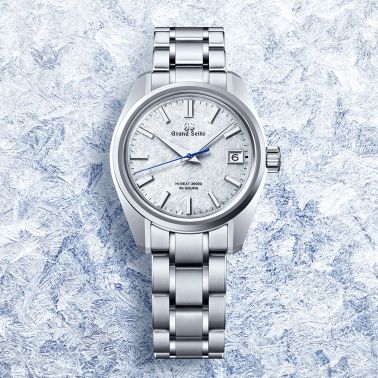 Montre Grand Seiko Heritage 44GS Ever-Brilliant Steel Hi-Beat automatique cadran bleu clair bracelet acier 40 mm