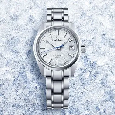 Montre Grand Seiko Heritage 44GS Ever-Brilliant Steel Hi-Beat automatique cadran bleu clair bracelet acier 40 mm