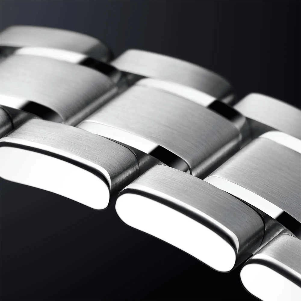 Montre Grand Seiko Heritage 44GS Ever-Brilliant Steel Hi-Beat automatique cadran bleu clair bracelet acier 40 mm