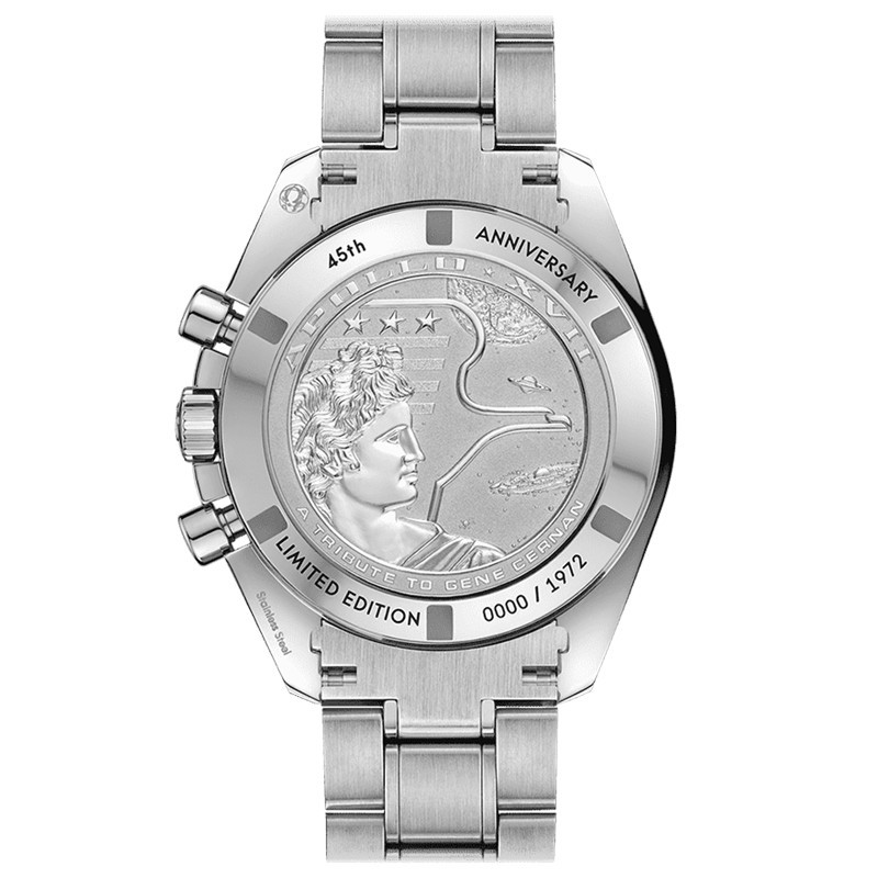 Montre Omega Speedmaster Moonwatch Apollo 17 Edition limitée 45ème anniversaire 42 mm