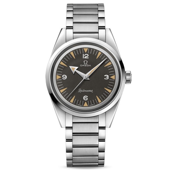 Montre Omega Seamaster Railmaster Co-Axial Master Chronometer Trilogie 1957 Edition limitée 3557 ex. 38 mm - SOLDAT PL