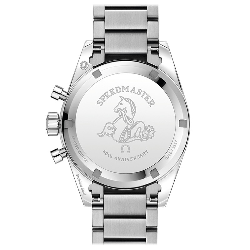 Montre Omega Speedmaster '57 Co-Axial chronographe Trilogie 1957 Edition limitée 3557 ex. 38,6 mm - SITE1