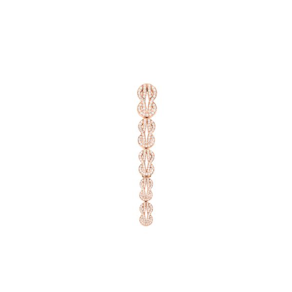 Fred Chance Infinie Crazy 8 earring 18k rose gold and diamonds
