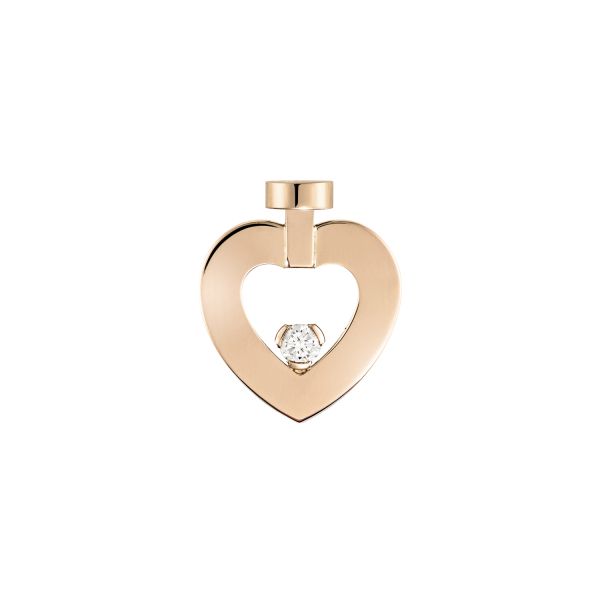 Fred Pretty Woman earring in rose gold and diamonds