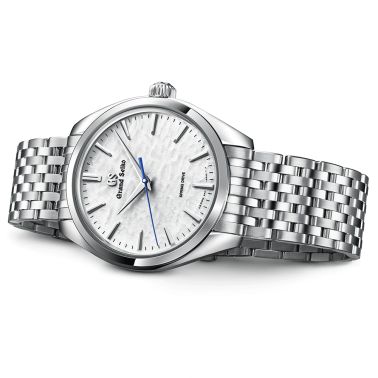  Grand Seiko Elegance "Omiwatari" Spring Drive white dial steel bracelet 38,5 mm