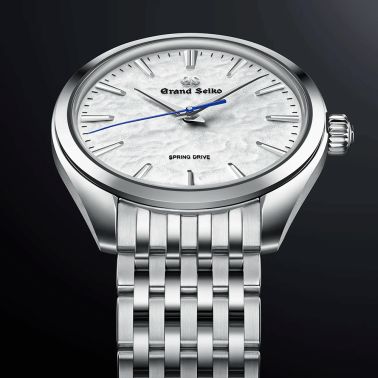  Grand Seiko Elegance "Omiwatari" Spring Drive white dial steel bracelet 38,5 mm