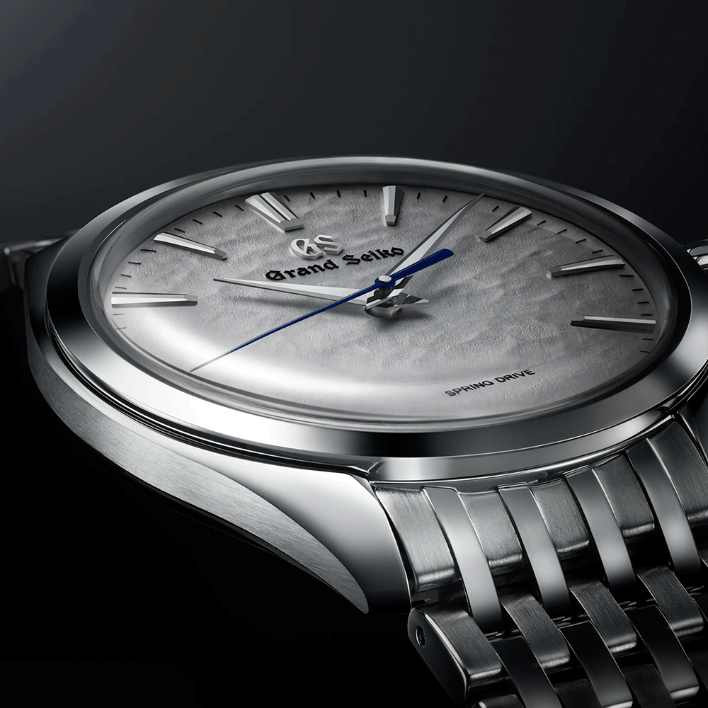  Grand Seiko Elegance "Omiwatari" Spring Drive white dial steel bracelet 38,5 mm