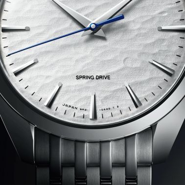  Grand Seiko Elegance "Omiwatari" Spring Drive white dial steel bracelet 38,5 mm