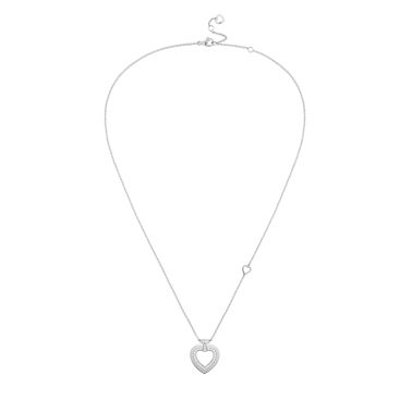 Collier Fred Pretty Woman moyen modèle en or blanc et diamants 7B0265