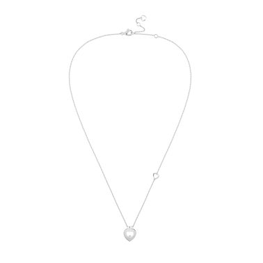Collier Fred Pretty Woman modèle XS en or blanc et diamant 7B0260