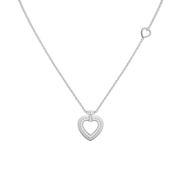 Fred Pretty Woman small necklace in white gold and diamonds