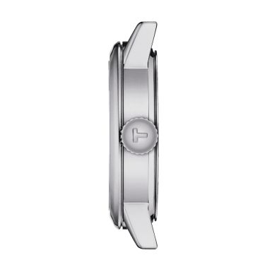 Tissot Classic Dream Lady quartz watch silver dial steel bracelet 28 mm