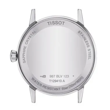 Montre Tissot Classic Dream quartz cadran argent bracelet acier 42 mm T129.410.11.031.00