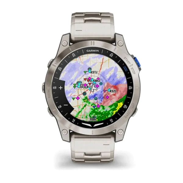 Montre Garmin D2 Mach 1 Aviator Smartwach 47 mm 010 02582 51 Lepage