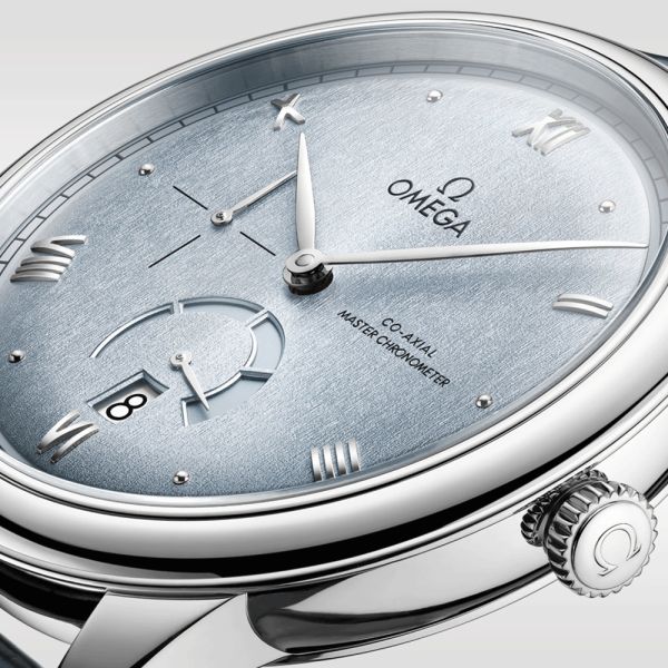 Omega de ville deals prestige blue