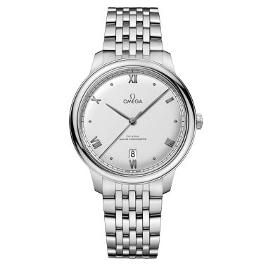 Omega De Ville Prestige Co-Axial Master Chronometer silver dial steel bracelet 40 mm