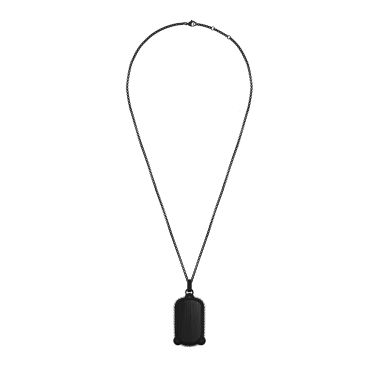 Fred Force 10 Winch large model pendant in titanium and steel Fred Force 10 Winch large model pendant in titanium and steel