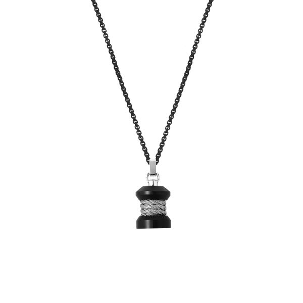 Fred Force 10 Winch small model pendant in titanium and steel