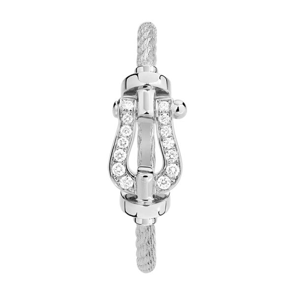 Fred Force 10 Series 18K White Gold With Gems Bracelet 0B0155