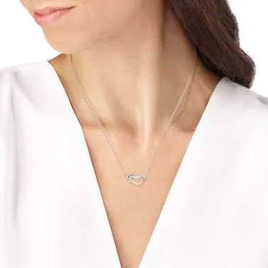 Fred Force 10 medium model necklace in white gold and diamonds
