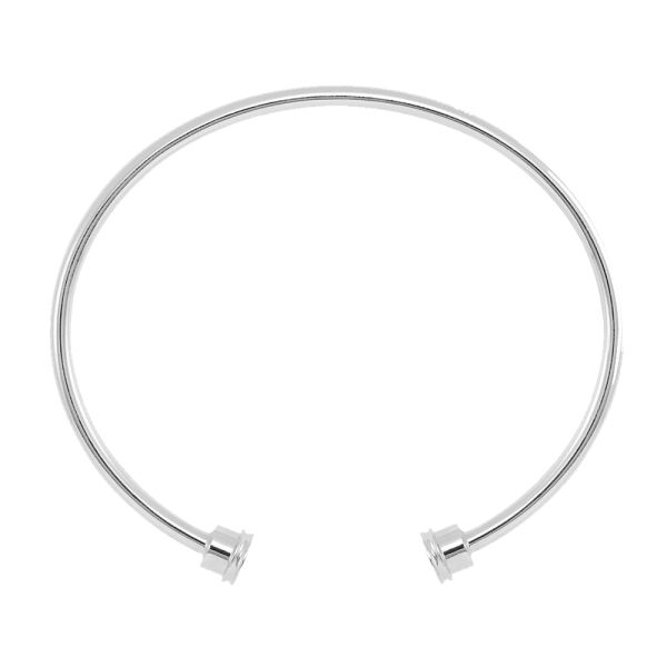 Fred Force 10 large model bangle in white gold